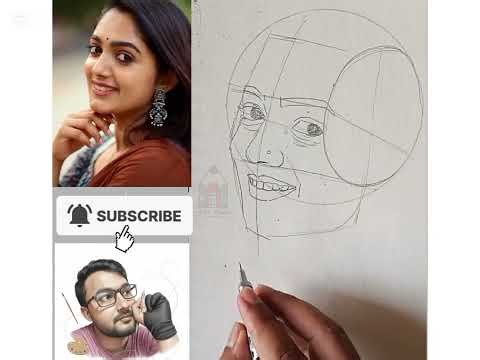 How to Draw Face Using Loomis Method | Step by Step Beginner Tutorial