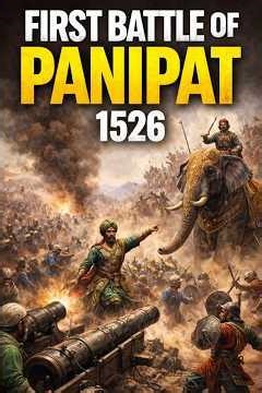 First Battle of Panipat 1526 ⚔️ Babur vs Ibrahim Lodi | Mughal Empire Begins| #shorts #upsc #viral