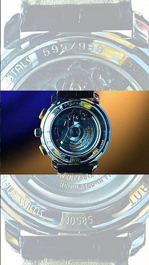 1990s Maurice Lacroix Masterpiece Chronograph Watch