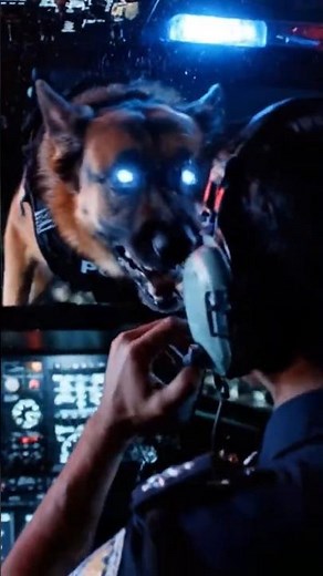 German Shepherd Dog Saves 2 Police Officers Inside a Flying Helicopter | New York City Rescue Story