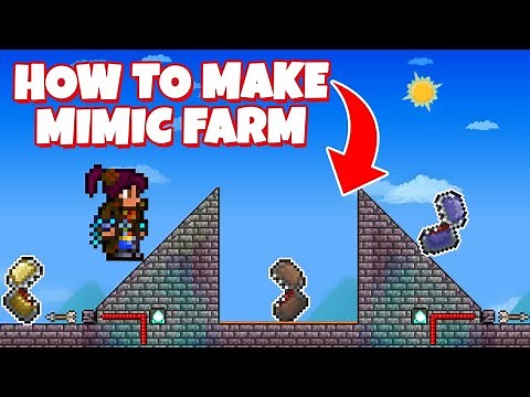 How to make a Mimic Farm in Terraria