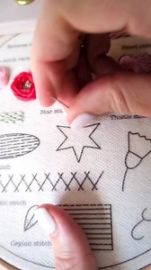 1.5M views · 7.3K reactions | beautiful hand embroidery design . ....