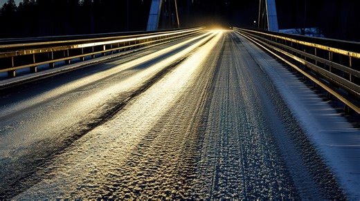 Freezing cold in Houston brings black ice risk