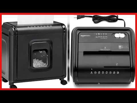 Amazon Basics Micro-Cut Shredder Review: Secure, Efficient, and Easy to Use