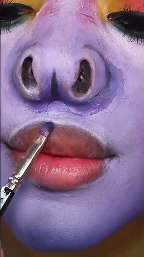 Unicorn SFX Makeup Tutorial 🦄 #shorts #makeup #unicorn #sfx