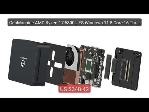 GenMachine AMD Ryzen™ 7 5800U ES Windows 11 8 Core 16 Thread 4... — Best Buy 2026 | Great Quality!