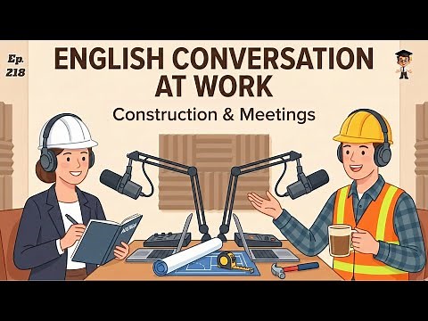 English Conversation at Work | Speak English Practice | Mr. English Podcast