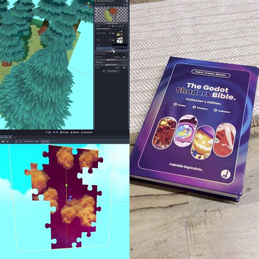The Godot Shaders Bible Collector's Edition ✨ https://t.co/1kYkAqSE2L#GodotEngine