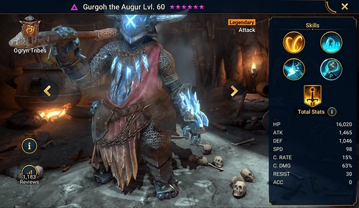 Gurgoh the Augur - HellHades - Raid Shadow Legends