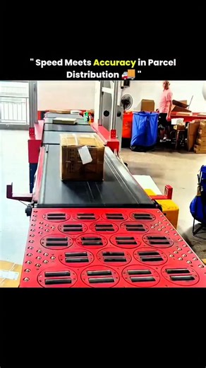 @solved_science on Instagram: "Automated conveyor sorting systems streamline parcel handling in warehouses by scanning, routing, and distributing packages with precision. These machines reduce manual effort, minimize errors, and accelerate logistics operations for faster deliveries worldwide. #speed #meets #accuracy #parcel #distribution #tech #knowledge #technology #history #usa #innovation #fyp #viral #didyouknow #reels"