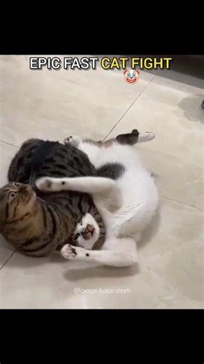 fast cat fight 🐱⚡