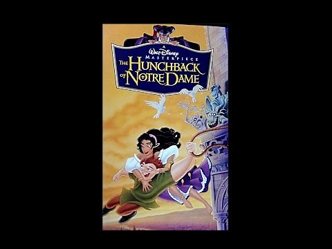 Digitized opening to The Hunchback of Notre Dame (USA VHS)