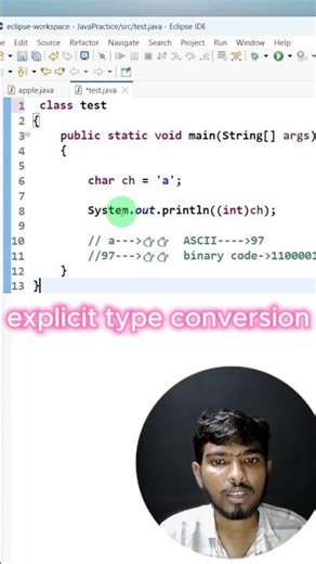 explicit type casting in Java
