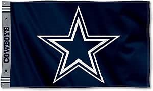 Dallas Cowboys Printed Header 3x5 Foot Banner Flag