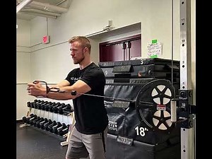 Cable Standing Anti-Rotation Press
