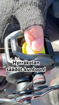 Näin säädät hyrräkelan ja vältyt siimasotkuilta