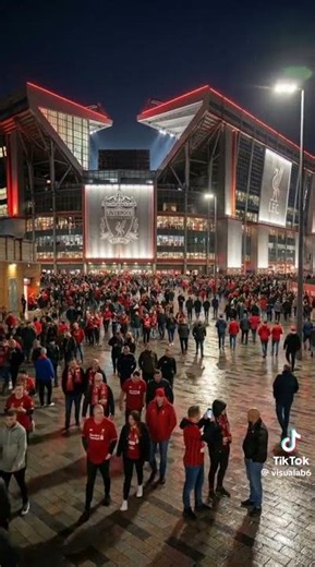 The making of Anfield/ Liverpoolfc stadium