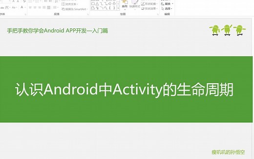 15-认识Android中Activity的生命周期