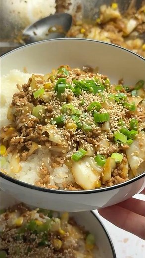 So Much Cheaper Than Takeout! Ground Pork and Cabbage Stir Fry