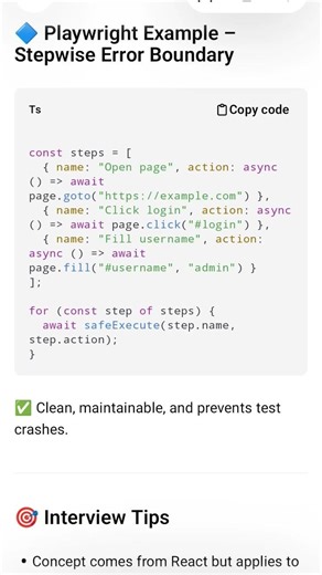Key Principles of Error Boundaries in Typescript #shorts