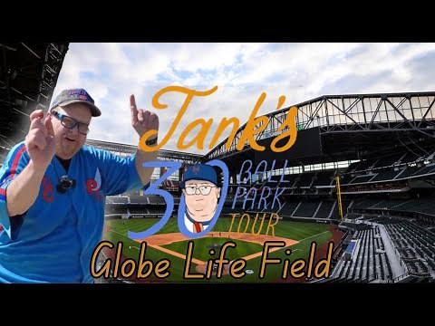 Tank's Ballpark Tour: Globe Life Park Home of the Texas Rangers