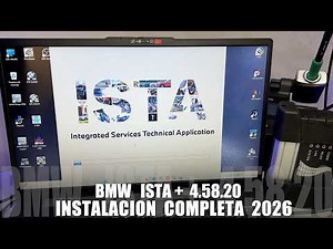 BMW ISTA+ 4.58.20 Complete Installation 2026 in Spanish