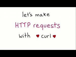 let's make HTTP requests with curl!