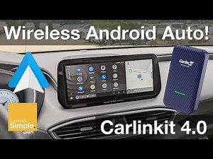 How To: Convert Wired Android Auto To Wireless! | Carlinkit 4.0