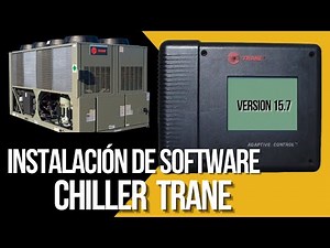 cómo actualizar el software de un chiller Trane ,#chillers #hvac #aireacondicionado