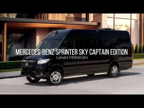 LEXANI MOTORCARS Debuts World's Most Luxurious Mercedes-Benz Sprinter Mobile Office Conversion