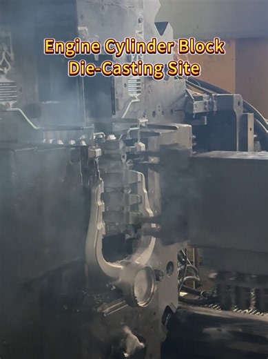 #autoparts Engine cylinder block Die-Casting Site#fpy #foryoupage | Auto Parts