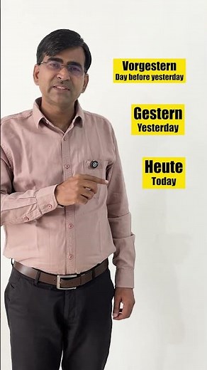 German Time Words You Must Know | Yesterday, Today & Tomorrow