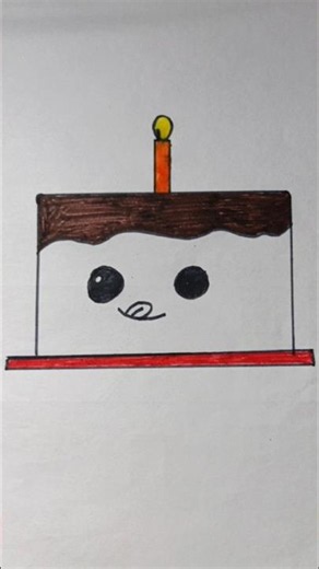 Birthday Cake Drawing#How To Draw Birthday Cake