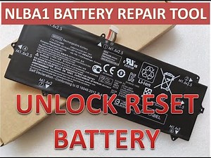 LAPTOP BATTERY ANALYZER RESET UNLOCK FUNCTION (PART 5)