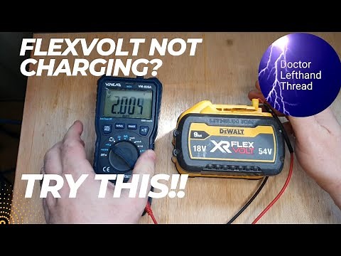 How To Fix A Flexvolt (not jump-start) #dewalt #powertools #repair #powertoolrepair #Flexvolt #xr