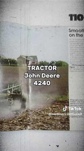 John Deere 4240: Reliable Row Crop Tractor Overview