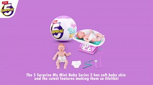 My Mini Baby (Assorted) – Bundles of Joy Collectible Blind Novelty Gag Toy for Child by ZURU