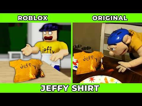 SML Movie vs SML ROBLOX: Jeffy's Shirt + BEST SML VIDEOS ! Side by Side