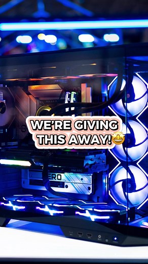 We’re giving THIS away! 🤩 #pc #pcbuild #gamingpc #gaming #techvideo #intel #msi #contest