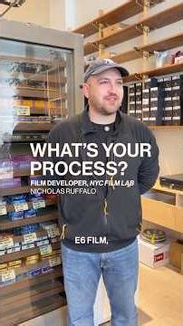 Ep 04: The process of developing E6 film at @nycfilmlab #filmdeveloping