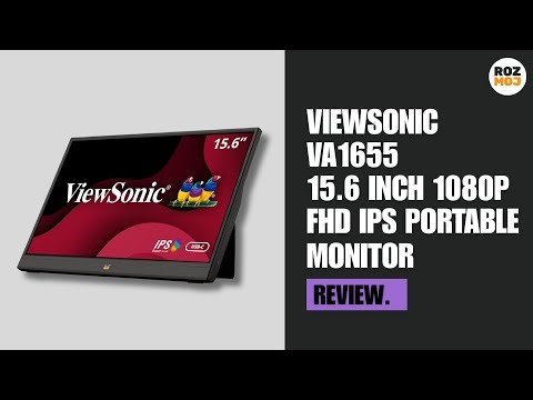 ViewSonic VA1655 15.6 Inch 1080p FHD IPS Portable Monitor Review