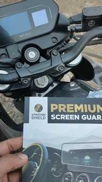 Pulsar NS400z Screen Guard installation, fit & finish.