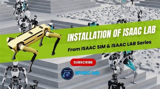 Tutorial #3 – Install Isaac Lab | Step-by-Step Setup with Conda and Isaac Sim Pi
