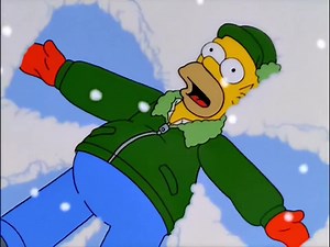 One snow angel, coming up! | Fat Tony