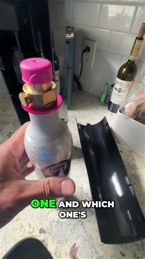 Easy Cartridge Replacement: SodaStream refill #shorts