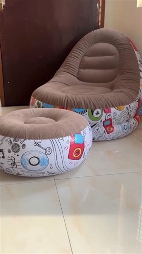 create vibes🌸🌻 on Instagram: "Frankly I was skeptical but this inflatable sofa bed is the real deal, it's waterproof lightweight @meeshoapp just for 1738/- #explorepage #explore #viralvideos #trendingreels #fypppppppppppppppppppppppppppppppppppppppppppppppppppppppppppppppppppppp"