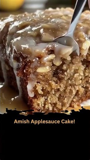 Amish Applesauce Cake!