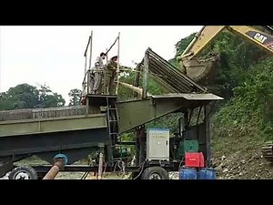 Portable Mobile Gold Trommel Gold Wash Plant Gold Mining Machine