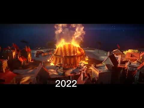 Evolution of Pinocchio (1940-2022)