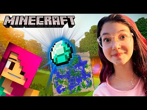 LOOKING FOR MY FIRST DIAMOND IN MINECRAFT!! A NEW ADVENTURE #2 | Luluca